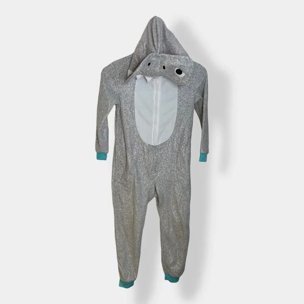 5/$20 Target Shark One Piece Sleepwear 6